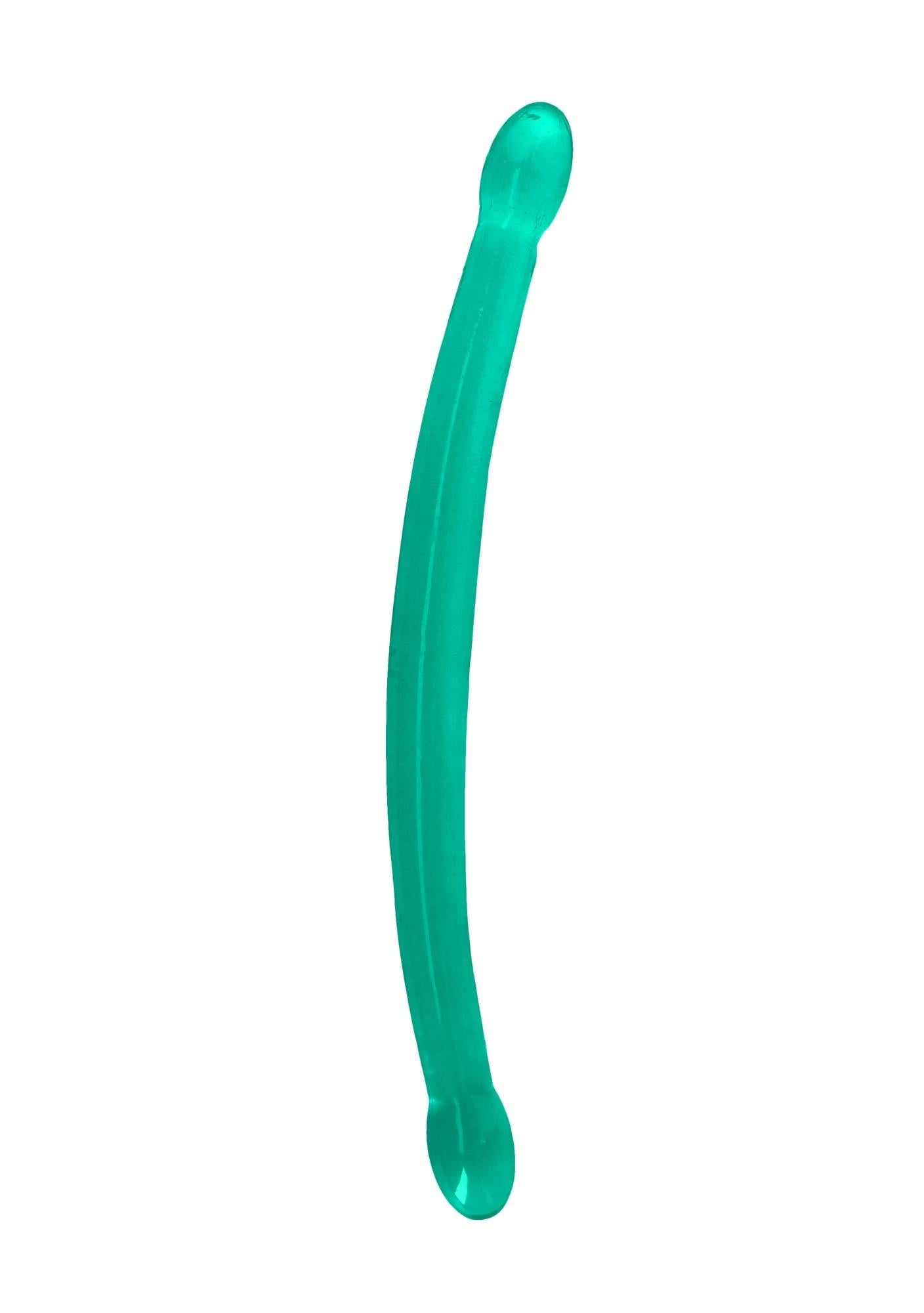 2-Podwójne gładkie dildo do sexu lesbijskiego 42 cm-2