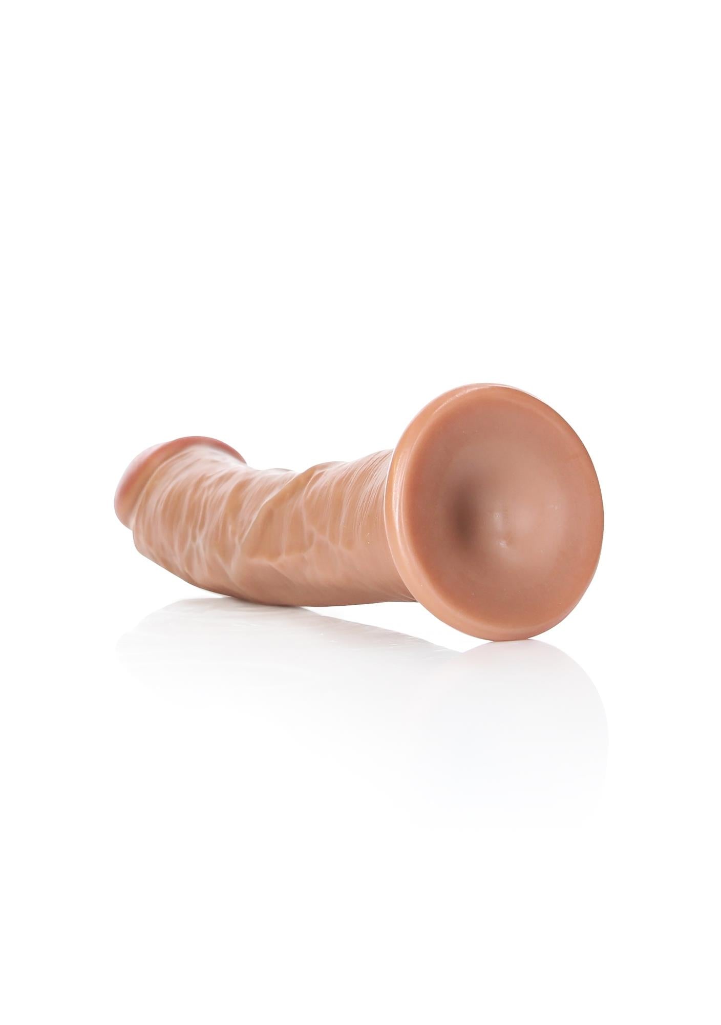 6-Duże Silikonowe żylaste dildo przyssawka 22,5 cm-6