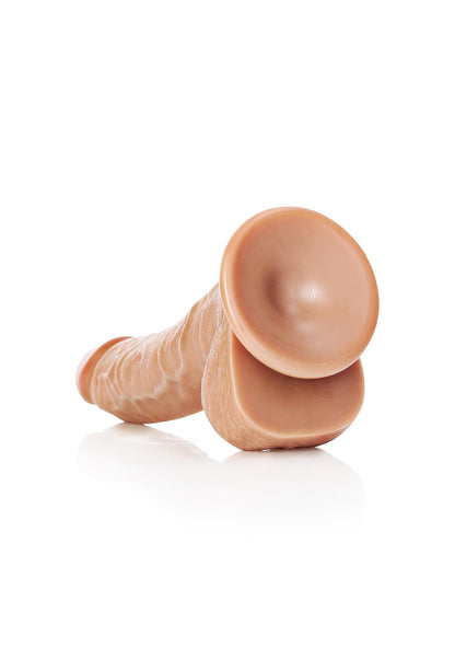 6-Duże Silikonowe żylaste dildo przyssawka 23 cm-6