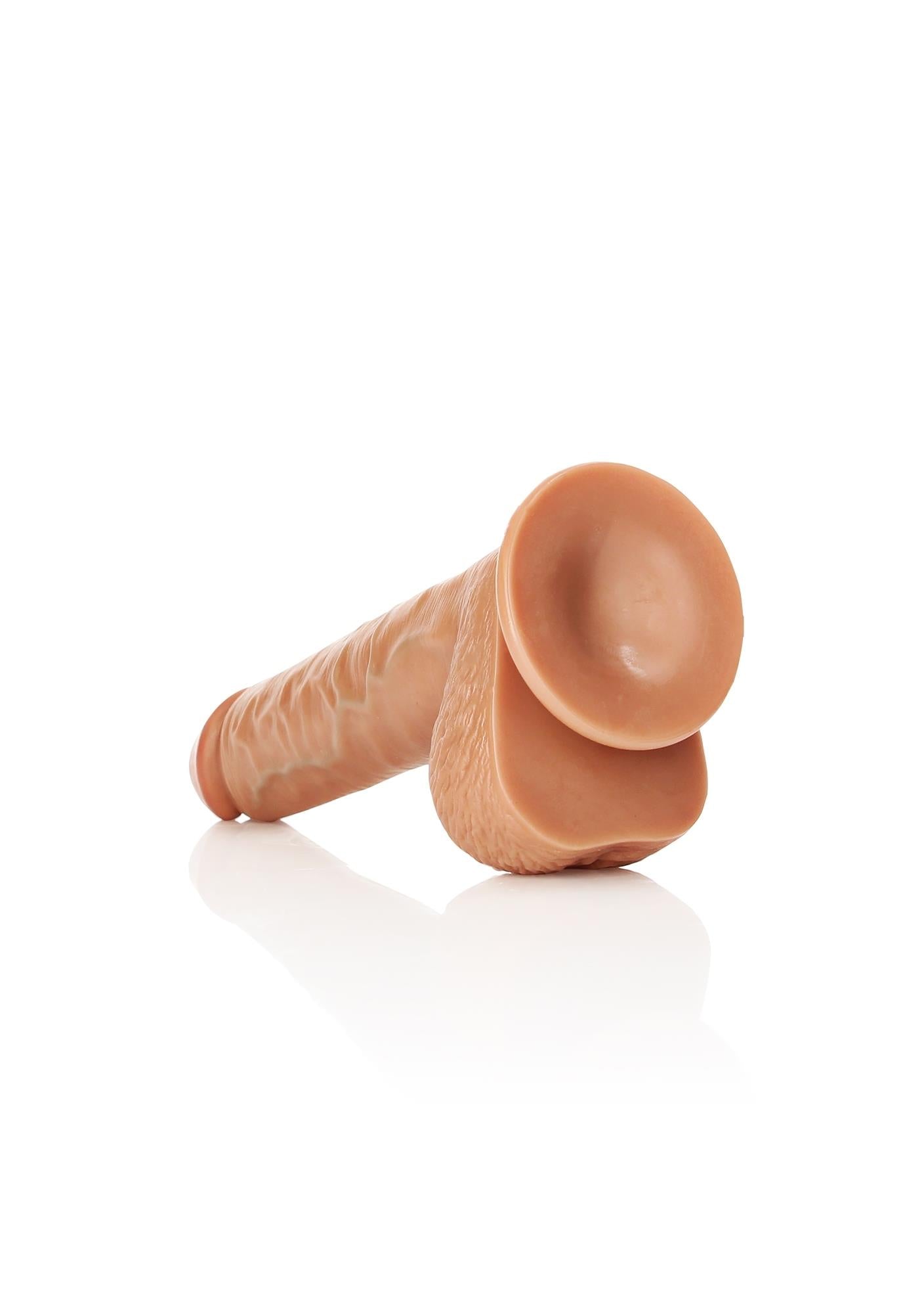 6-Duże realistyczne żylaste dildo z przyssawką 28 cm-6
