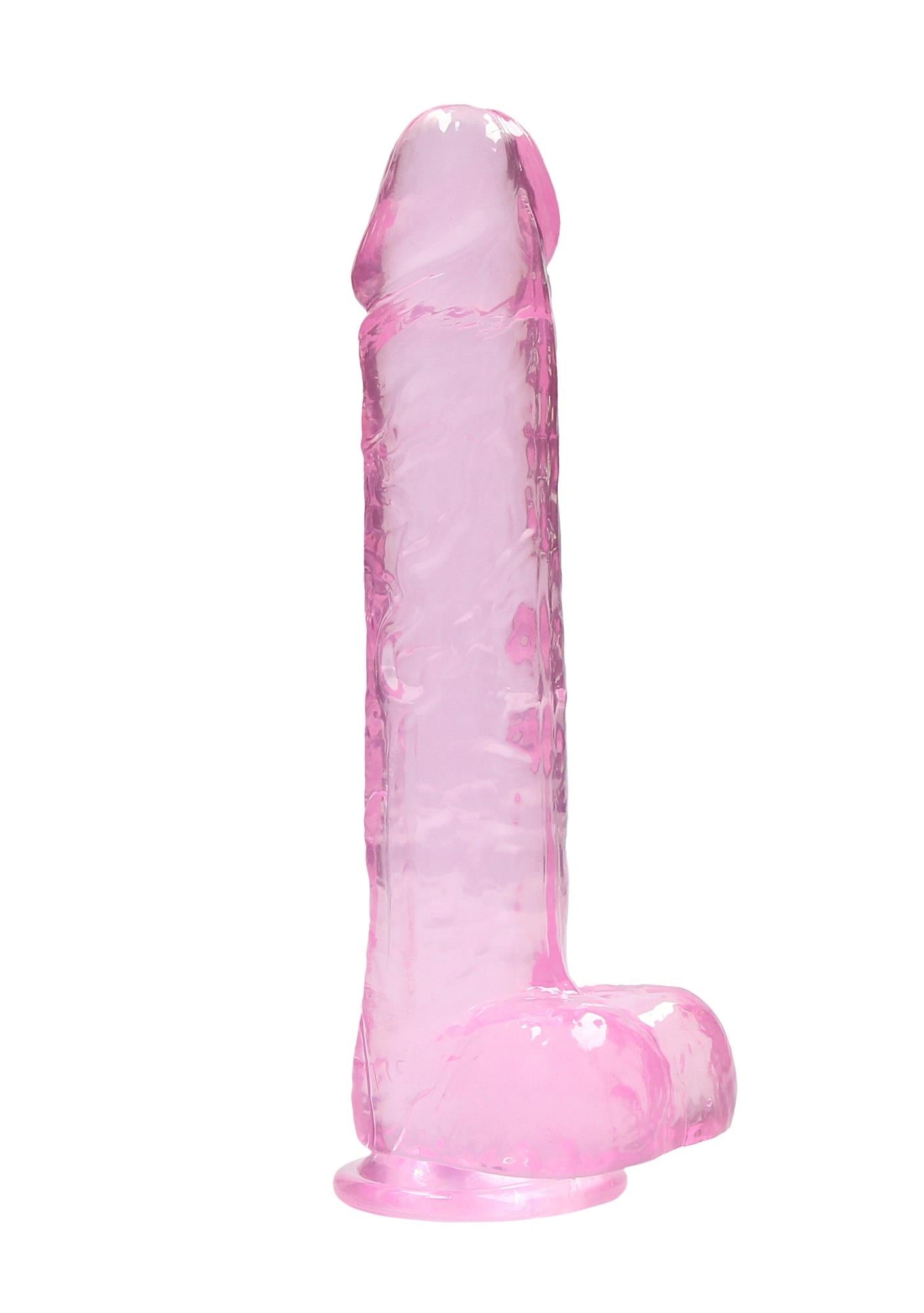 2-Duże żylaste dildo z przyssawka i jądrami 25,4cm-2