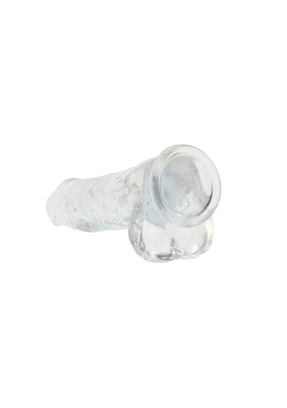 3-Duży przezroczysty żylasty penis grube dildo 24 cm-3