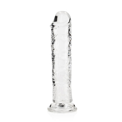 1-Straight Realistic Dildo with Suction Cup - 7'' / 18-1