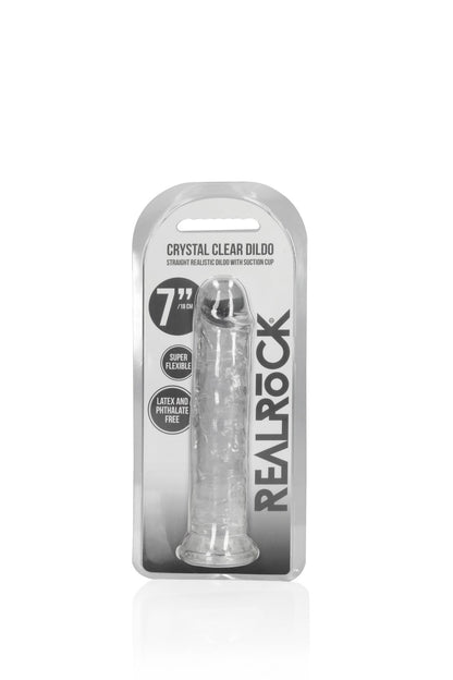 4-Straight Realistic Dildo with Suction Cup - 7'' / 18-4