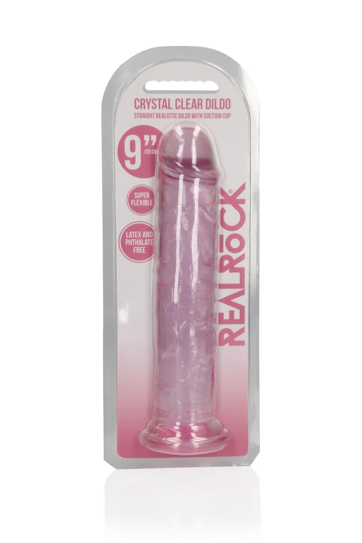2-Żelowe dildo z przyssawką waginalne i analne 23 cm sztuczny penis-2