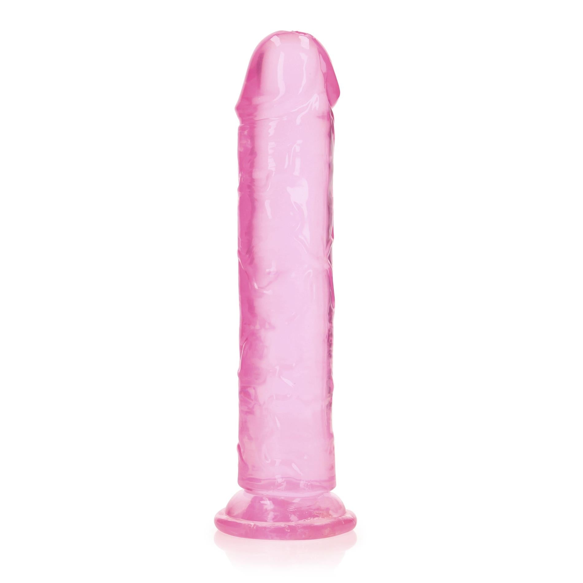 5-Żelowe dildo z przyssawką waginalne i analne 23 cm sztuczny penis-5