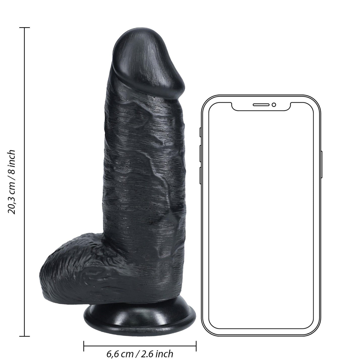 9-Extra Thick with Balls 8""-9