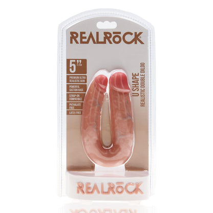 2-U Shaped Double Dildo 5”-2