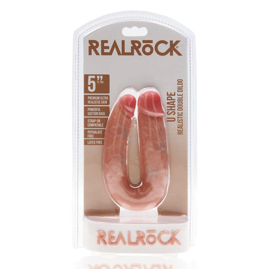 2-U Shaped Double Dildo 5”-2