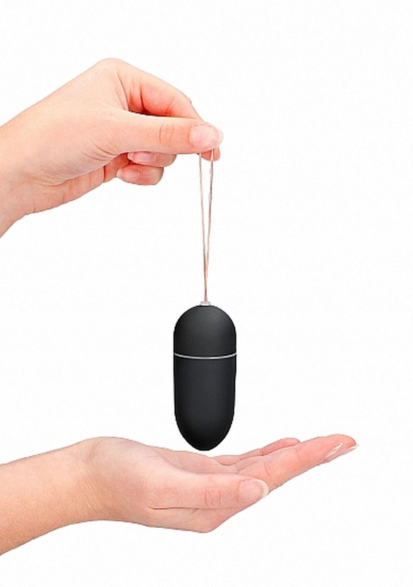 9-10 Speed Remote Vibrating Egg - Big - Black-9
