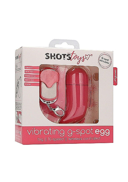 2-Wireless Vibrating G-Spot Egg - Big - Pink-2