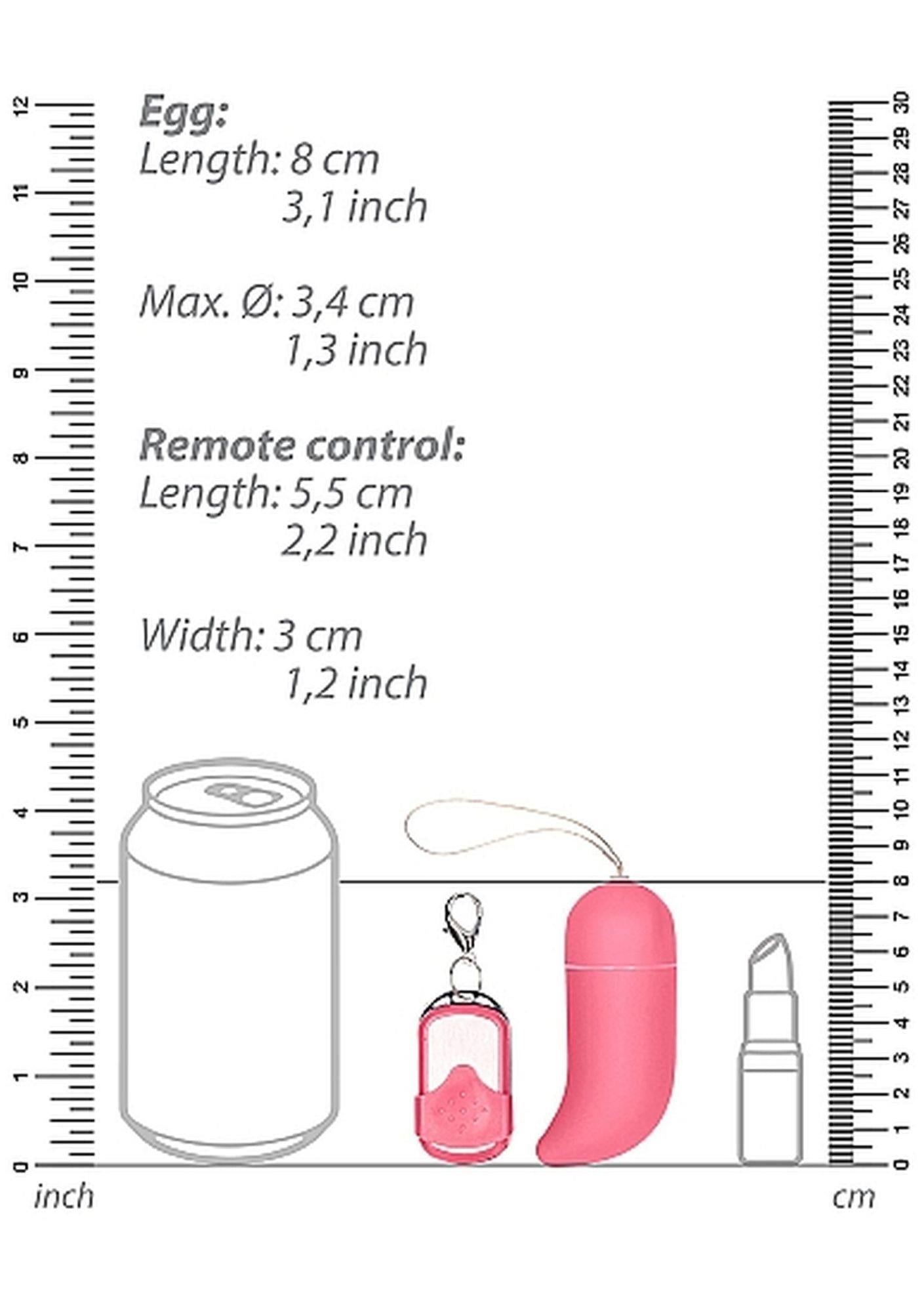 3-Wireless Vibrating G-Spot Egg - Big - Pink-3