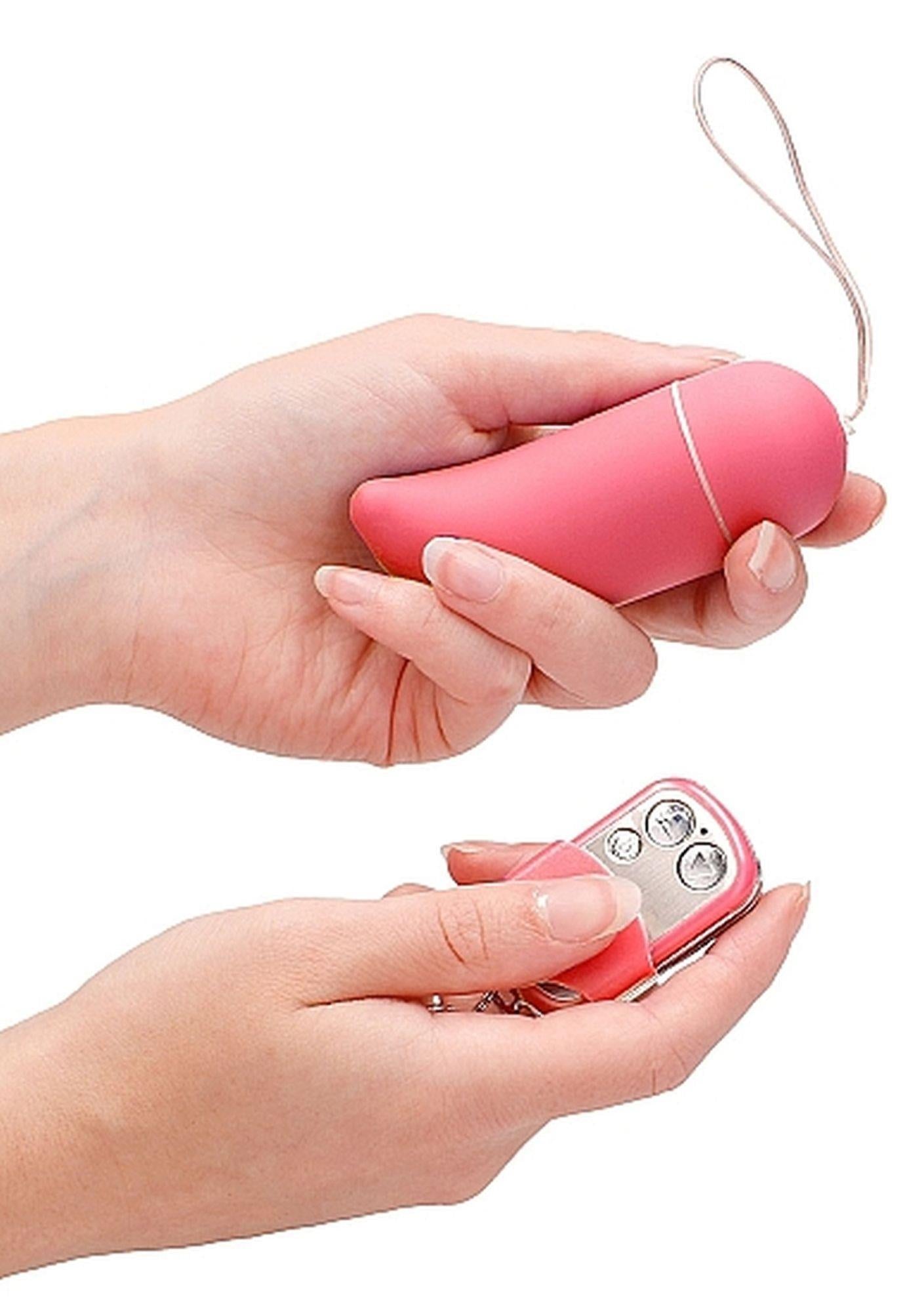 8-Wireless Vibrating G-Spot Egg - Big - Pink-8