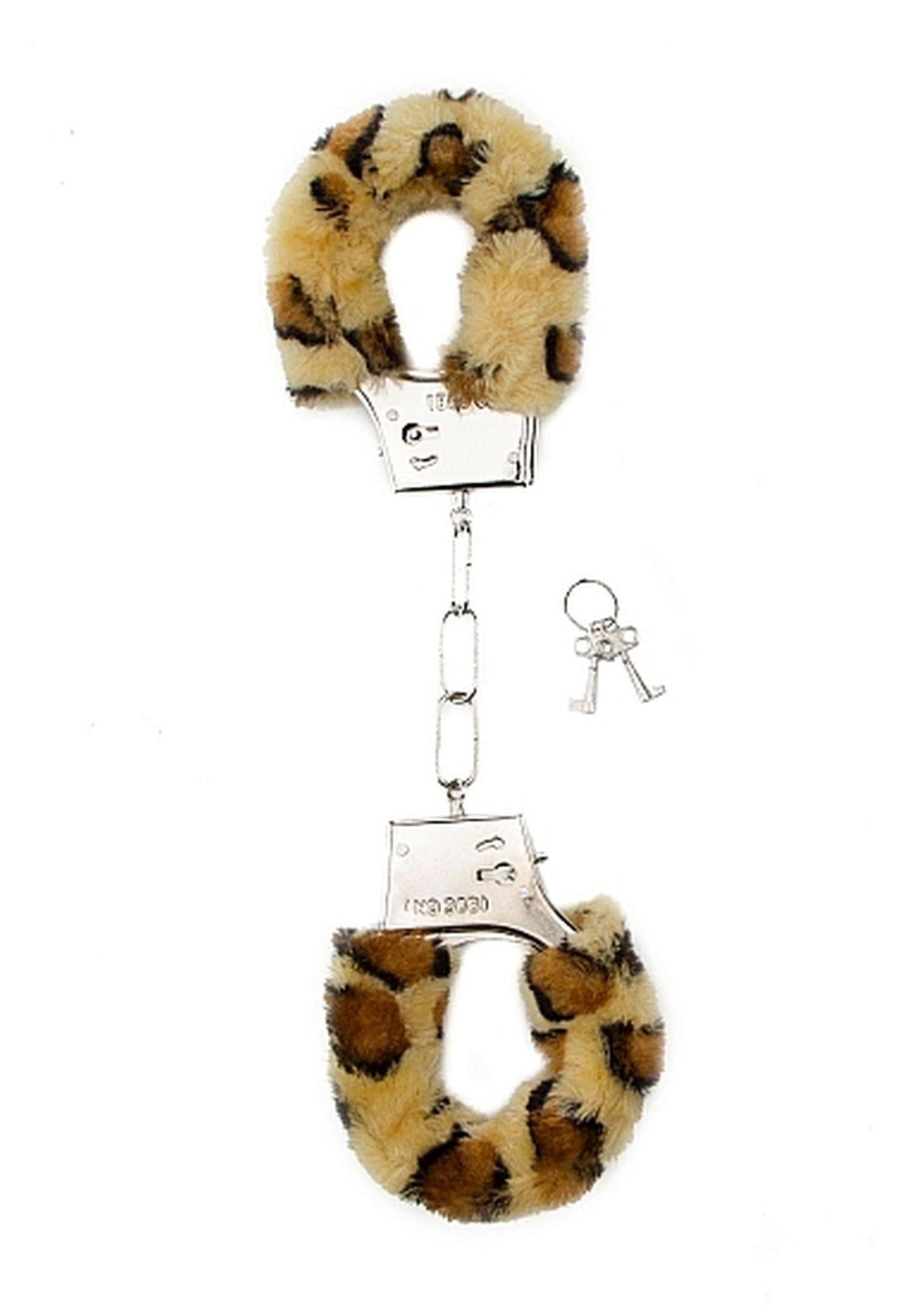 1-Furry Handcuffs - Cheetah-1