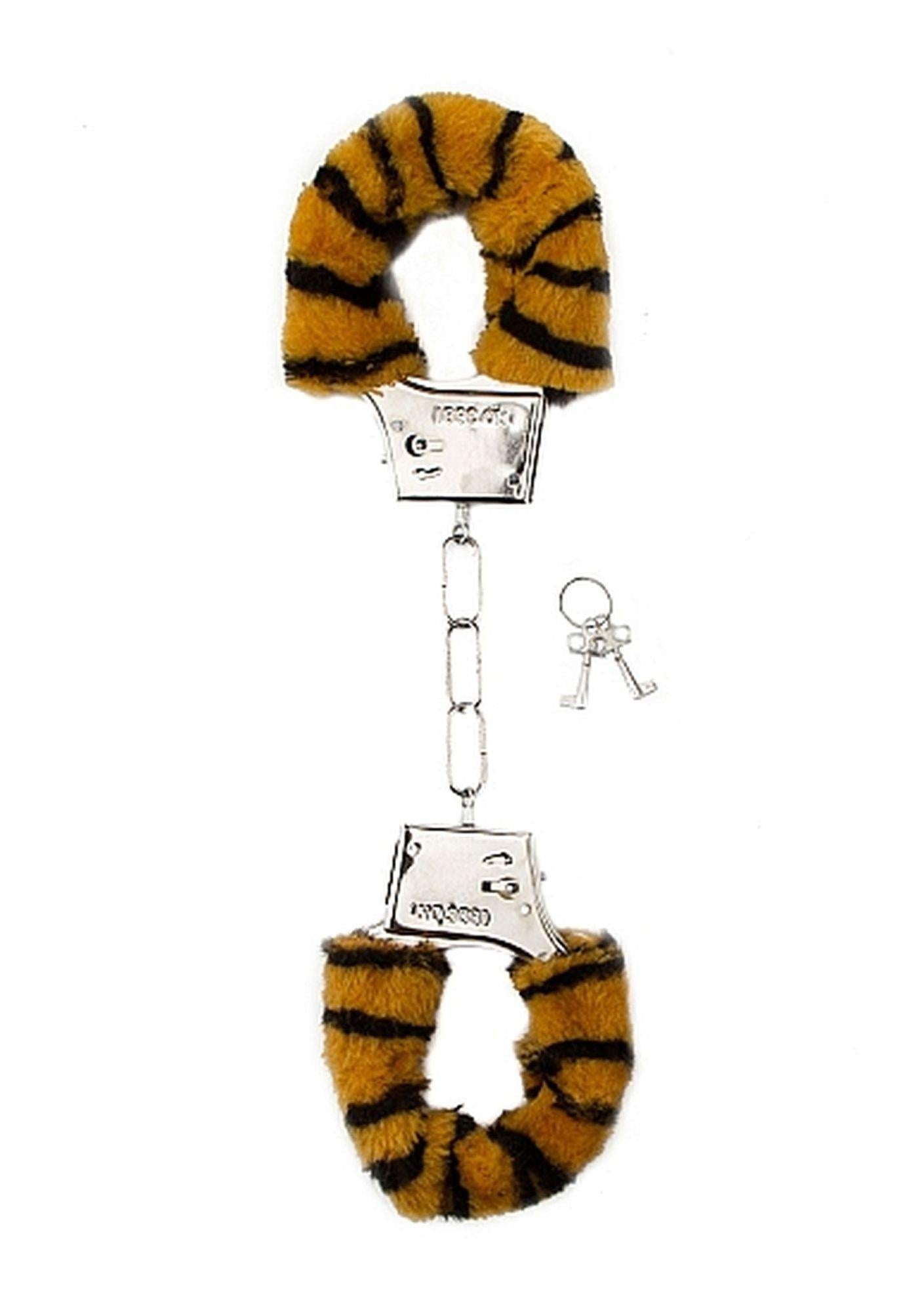 1-Furry Handcuffs - Tiger-1