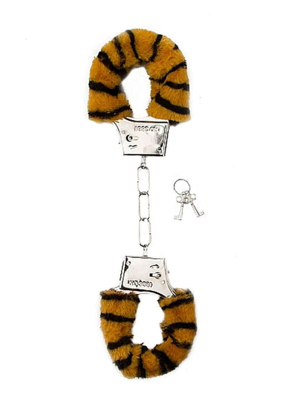 1-Furry Handcuffs - Tiger-1