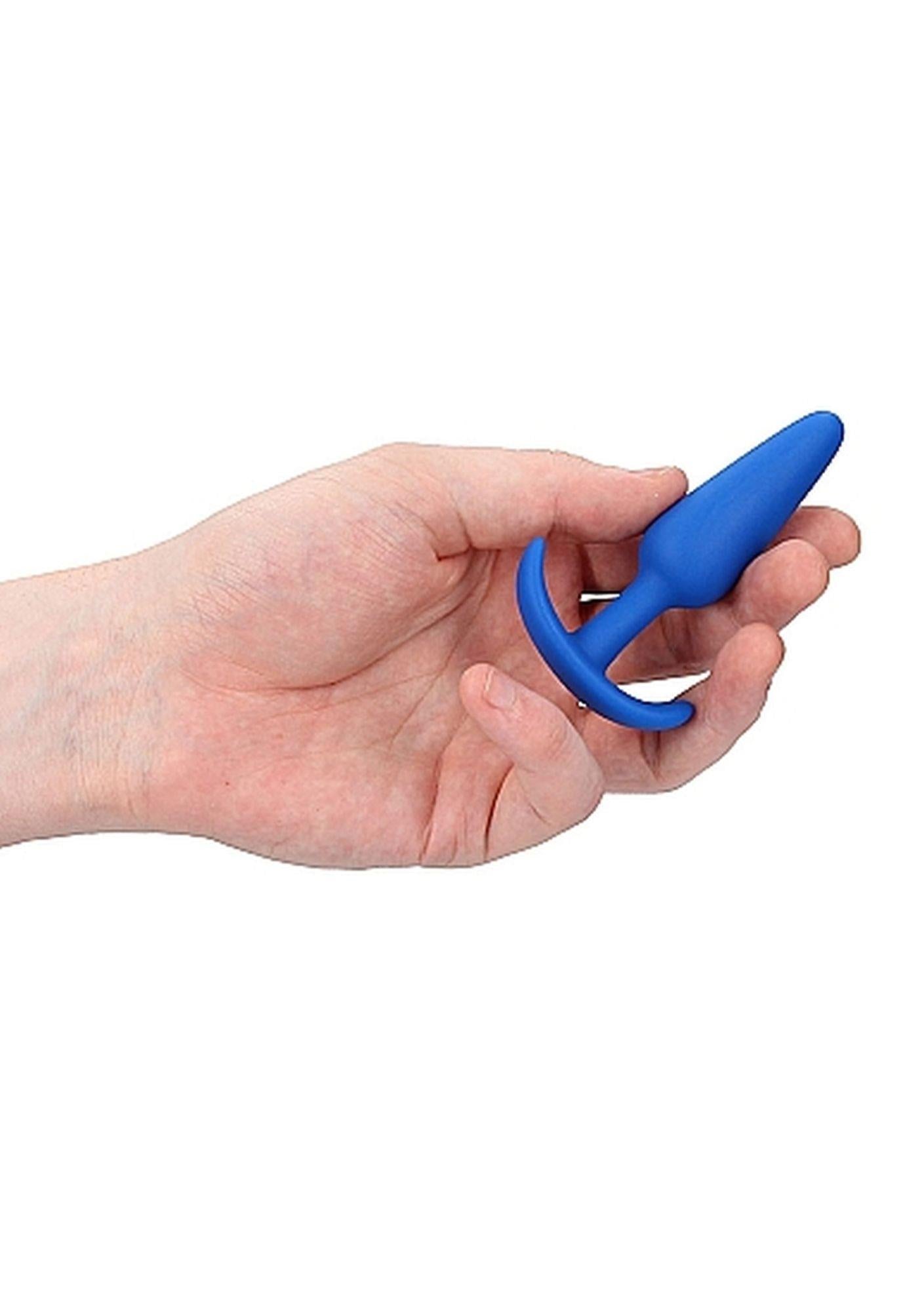 4-Wodoodporny silikonowy korek analny zatyczka 7,5cm-4