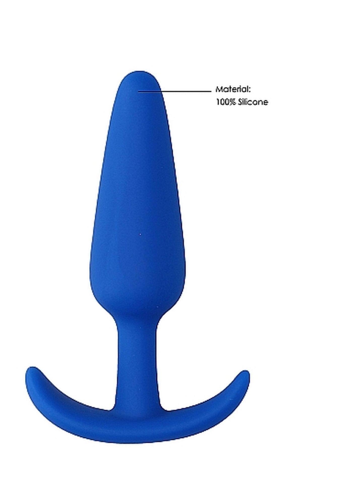 5-Wodoodporny silikonowy korek analny zatyczka 7,5cm-5