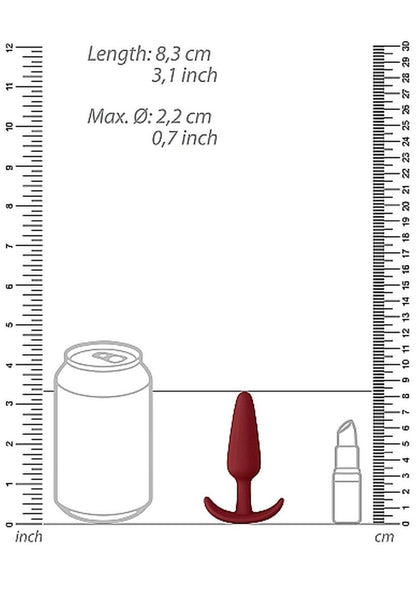3-Silikonowy wodoodporny korek analny zatyczka 7,5cm-3