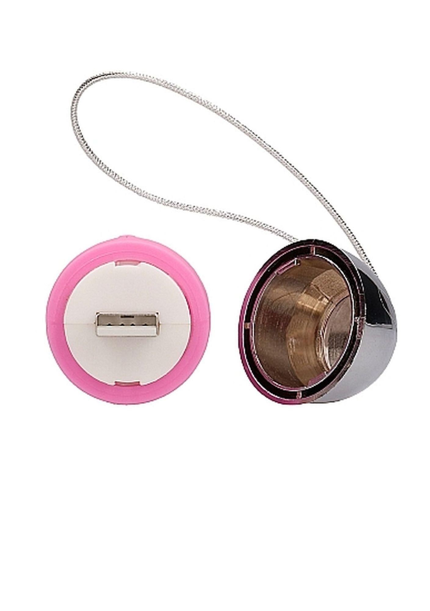 6-Ethan - Rechargeable Remote Control Vibrating Egg - Pink-6