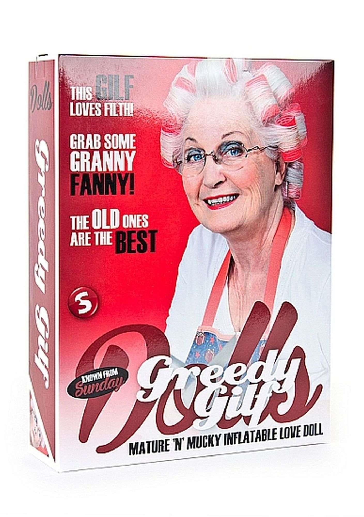 1-Lalka Dmuchana Starsza Pani Greedy Gilf-1