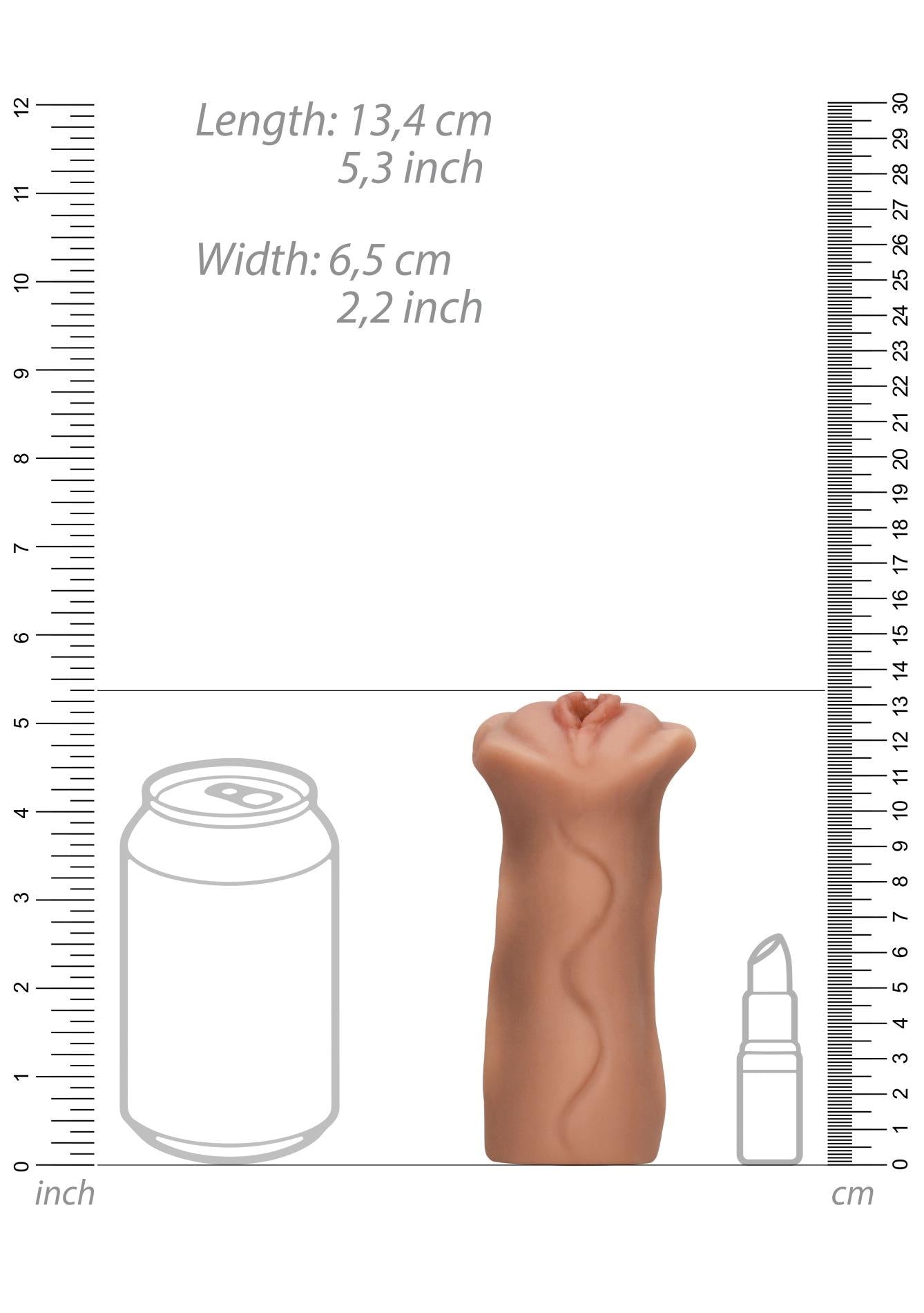 8-SZTUCZNA CIPKA CYBERSKÓRA MASTURBATOR REALISTYCZNY CIASNA SZPARKA 13,4 cm-8