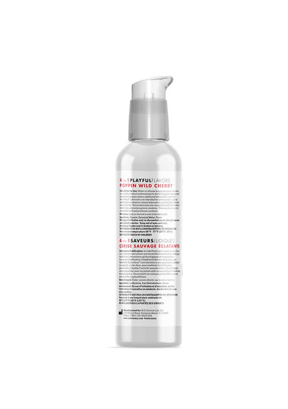 2-4 In 1 Lubricant with Poppin Wild Cherry Flavor - 4 fl oz / 118 ml-2