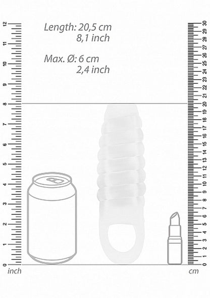 4-Nakładka na penisa z wypustkami powiększająca 20cm-4
