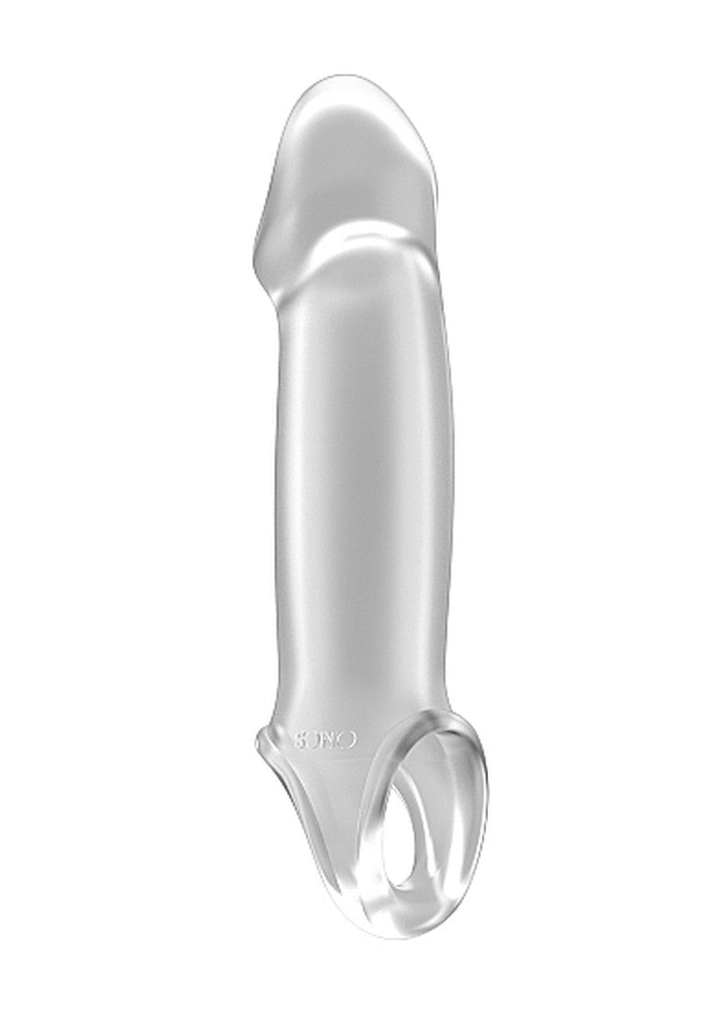 1-Przedłużenie na penisa gumowe wodoodporne 11 cm-1