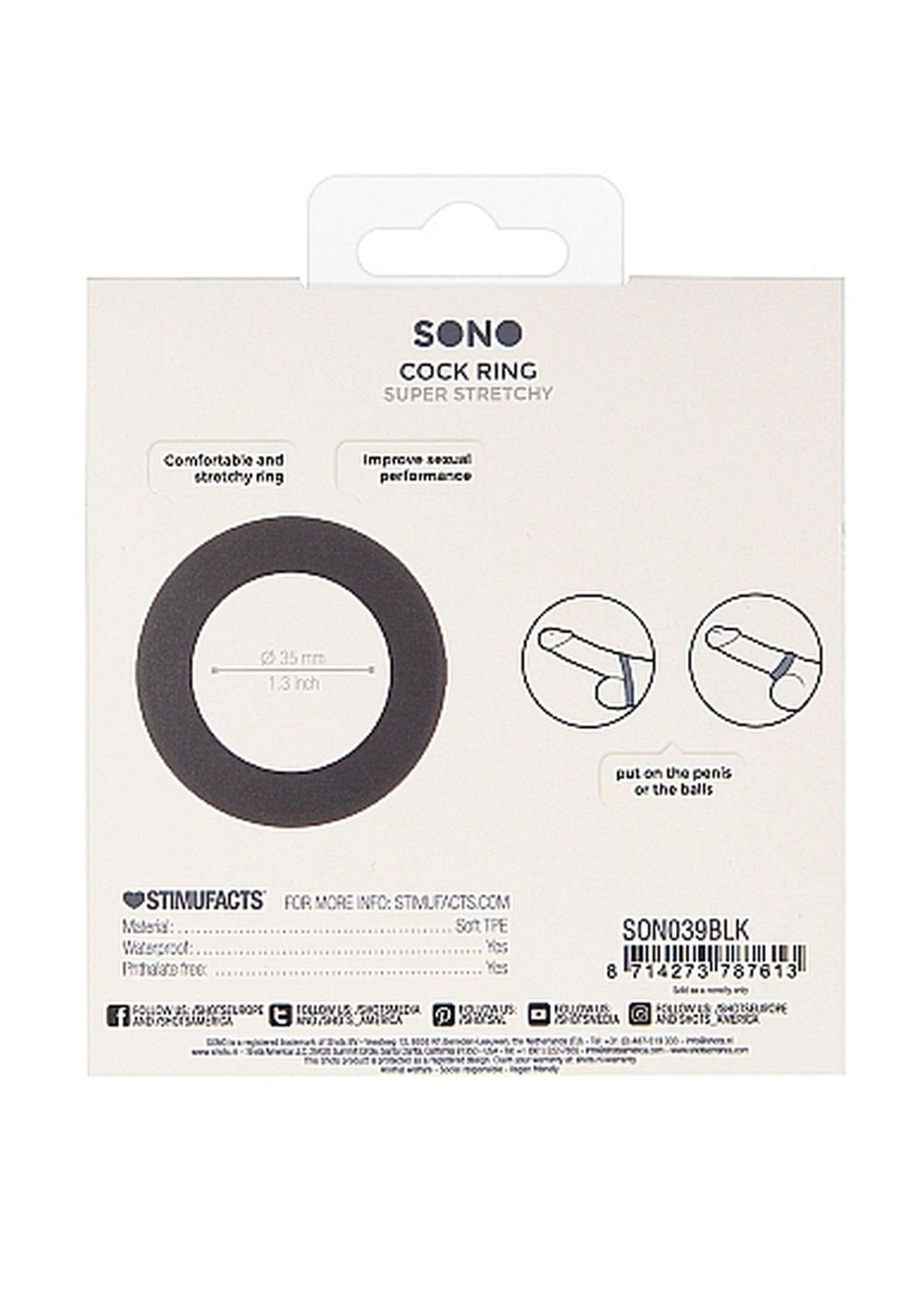 4-No.39 - Cockring - Black-4