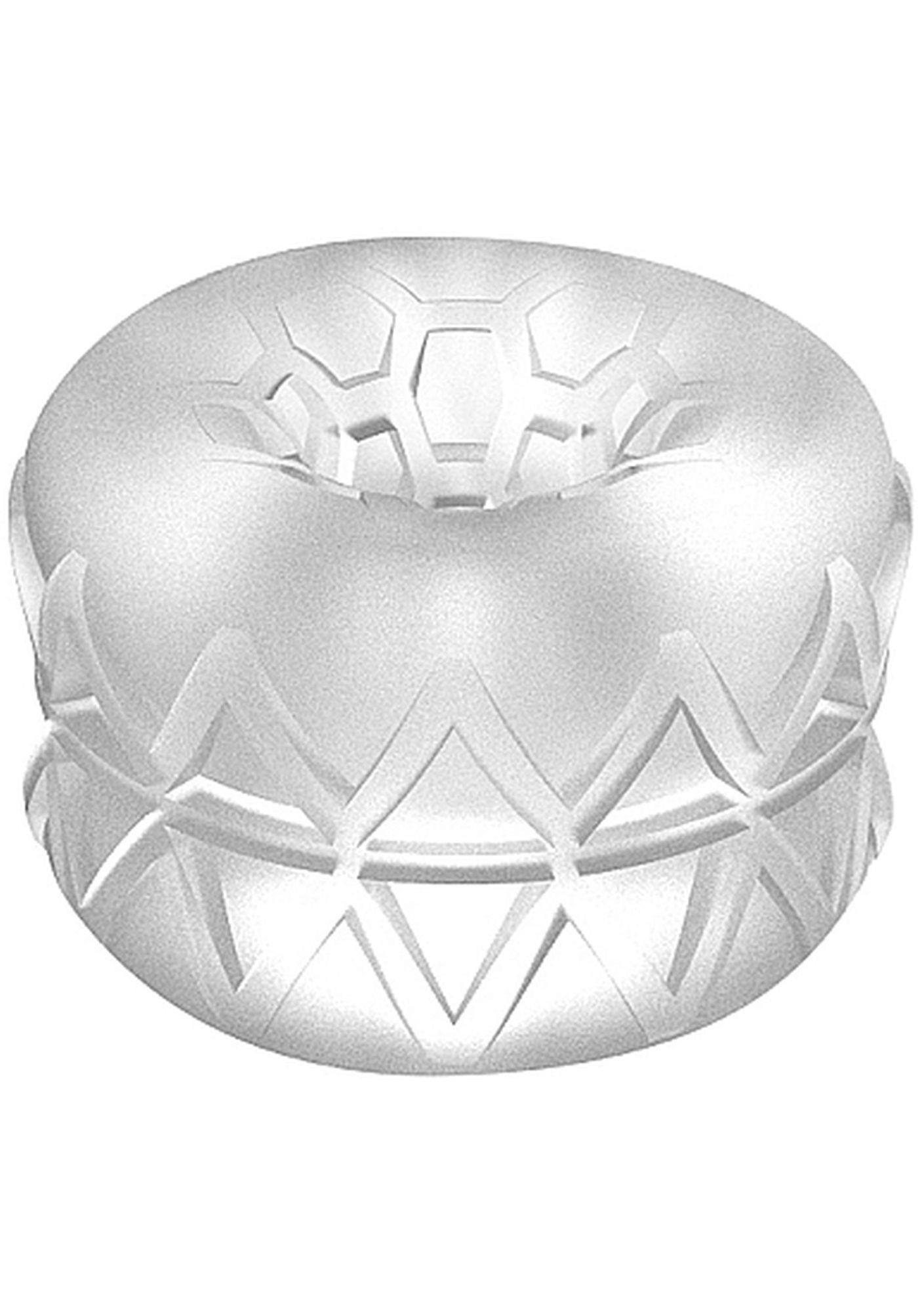 1-N0. 92 - Reversible Masturbator and Bumper - Transparent-1