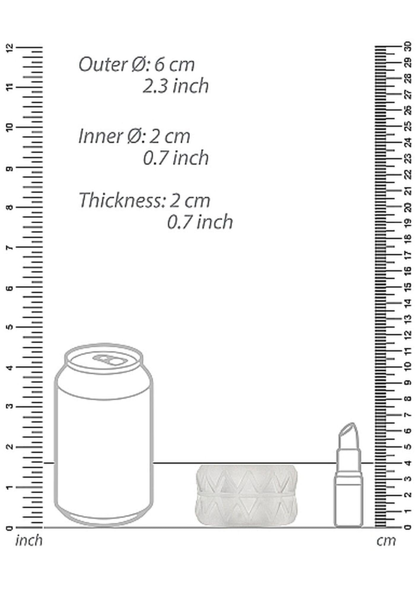 4-N0. 92 - Reversible Masturbator and Bumper - Transparent-4