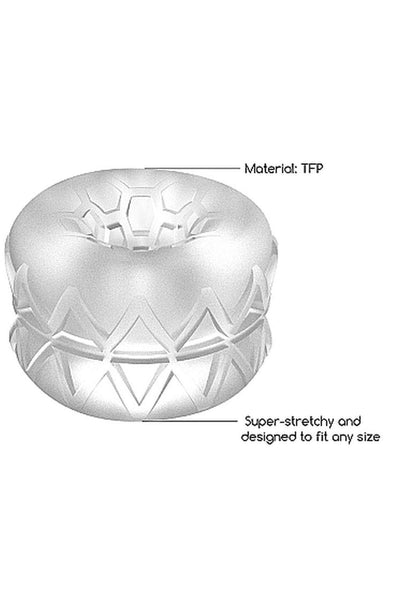 5-N0. 92 - Reversible Masturbator and Bumper - Transparent-5