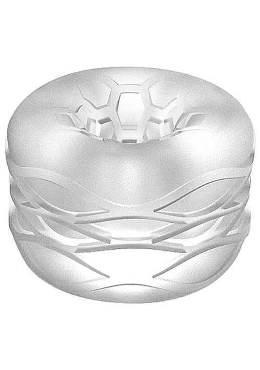 1-N0. 93 - Reversible Masturbator and Bumper - Transparent-1