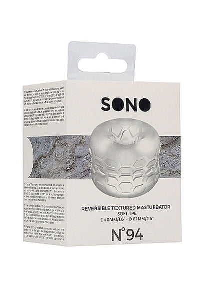 2-N0. 94 - Reversible Masturbator and Bumper - Transparent-2