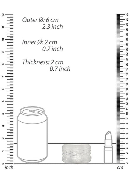 4-N0. 94 - Reversible Masturbator and Bumper - Transparent-4