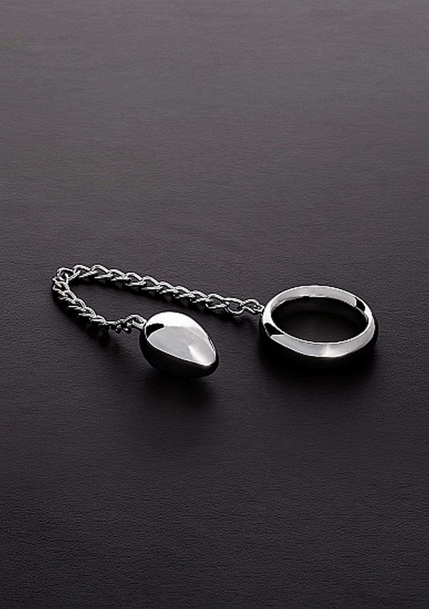 1-Donut C-Ring Anal Egg (45/45mm) with chain-1