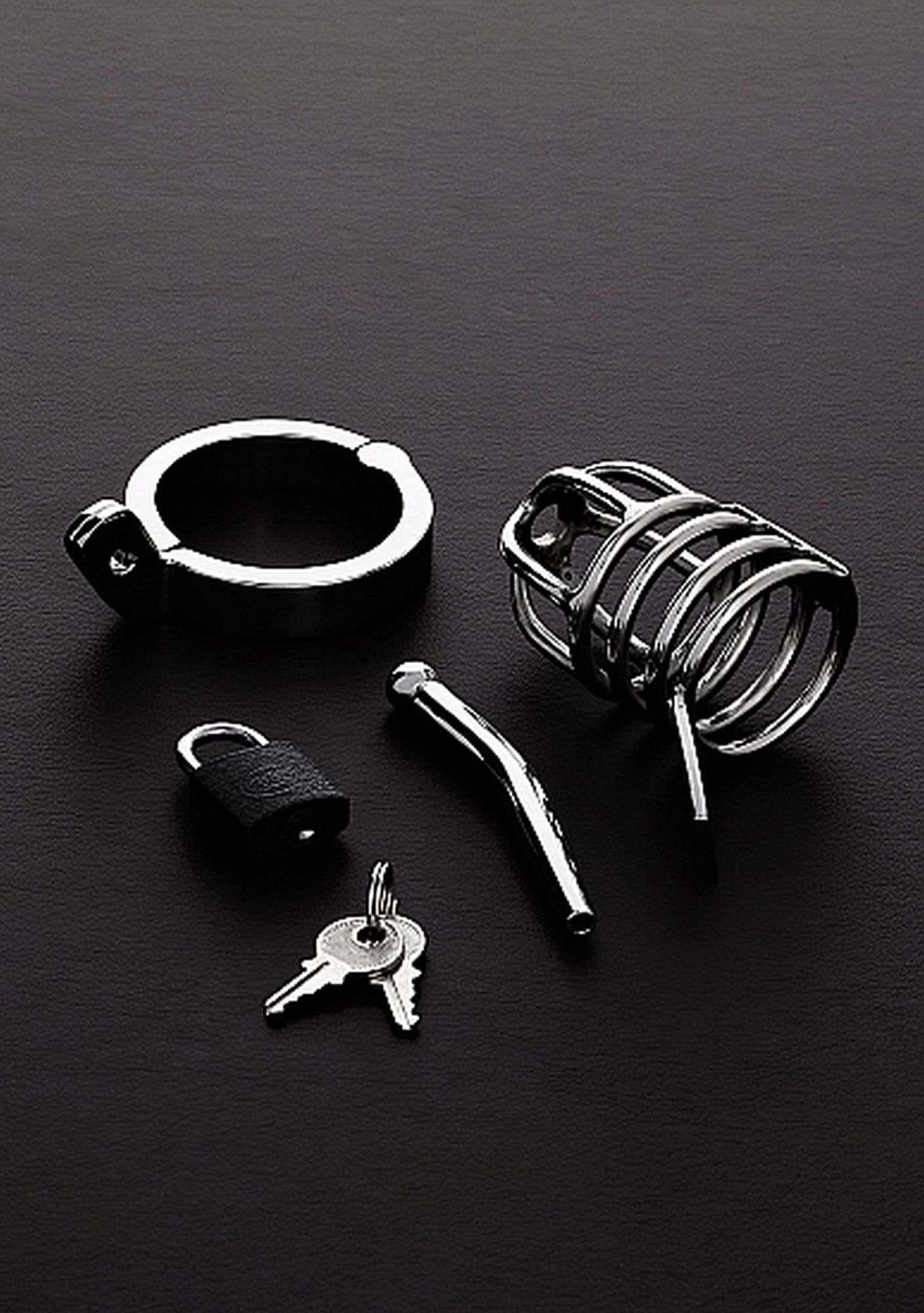 2-Attica Chastity Cage (45mm)-2