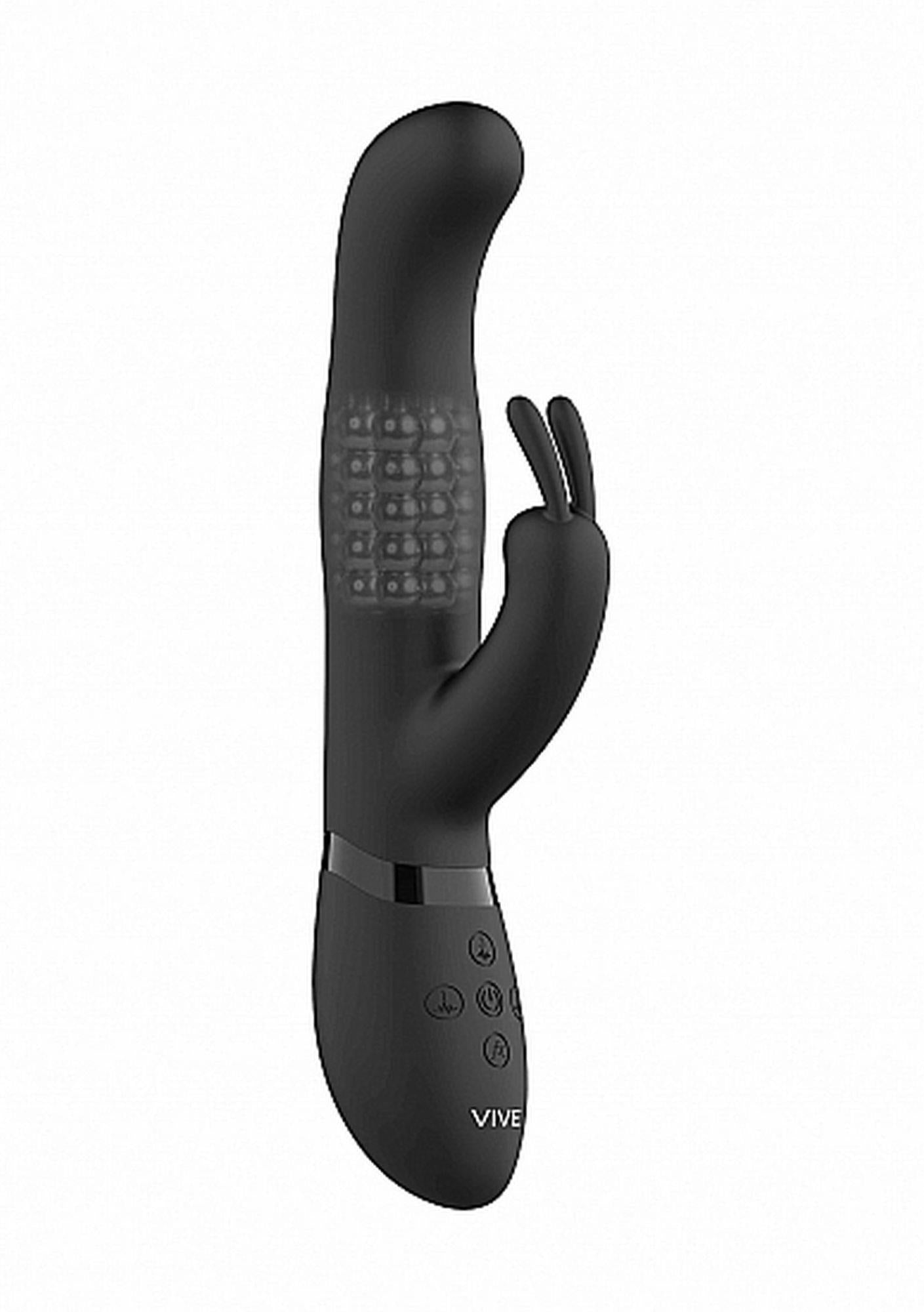 6-Izara - Rotating Beads Rabbit - Black-6