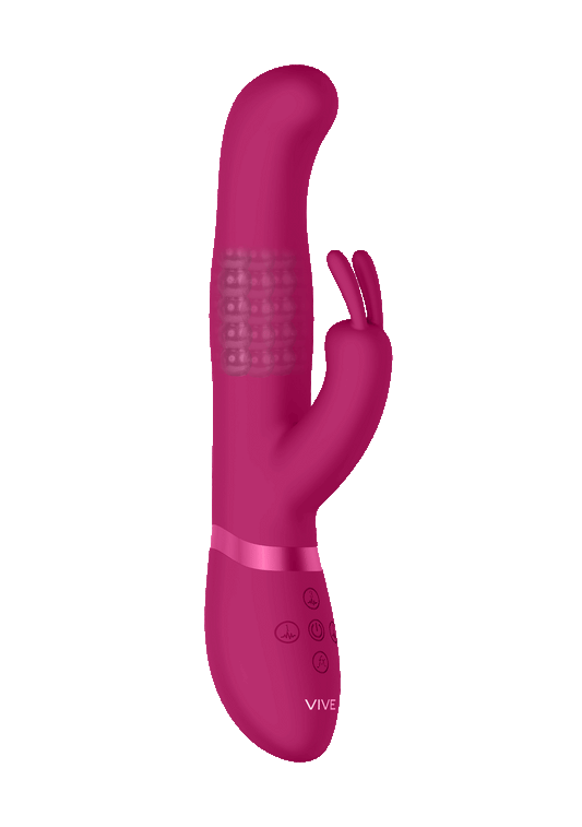 2-Izara - Rotating Beads Rabbit - Pink-2