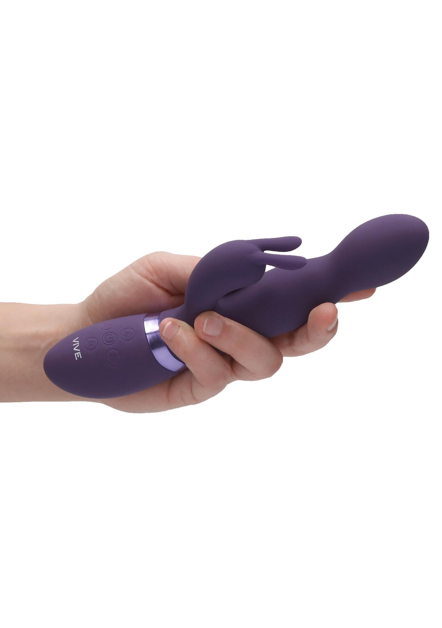 7-Wibrator królik - 360degrees Rabbit - Purple-7