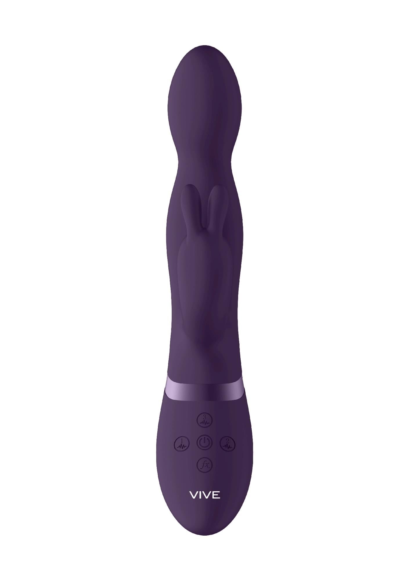10-Wibrator królik - 360degrees Rabbit - Purple-10
