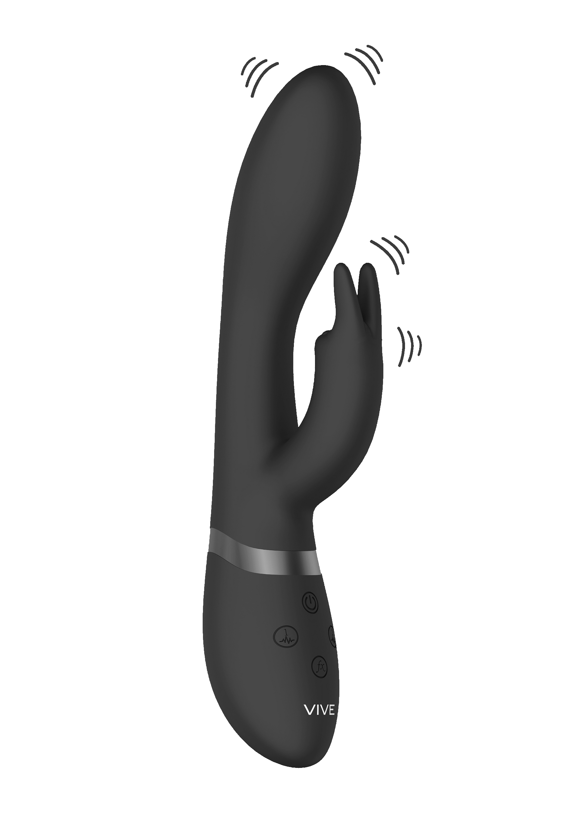 1-Wibrator-Zosia - Classic G-Spot Rabbit - Black-1