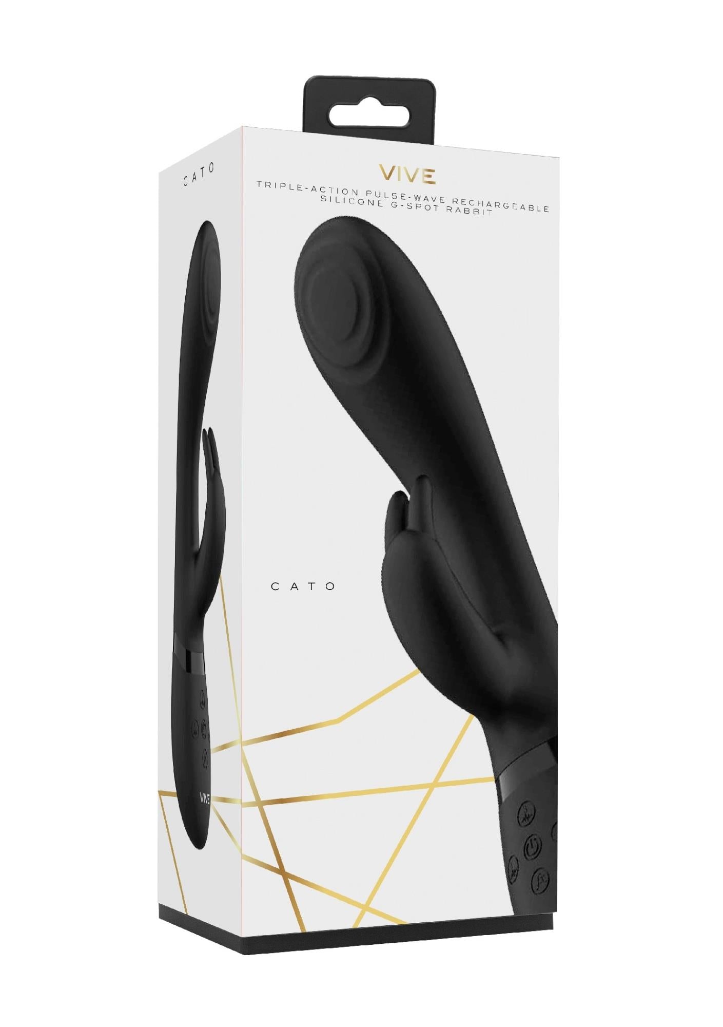 1-Wibrator - Pulse G-spot Rabbit - Black-1