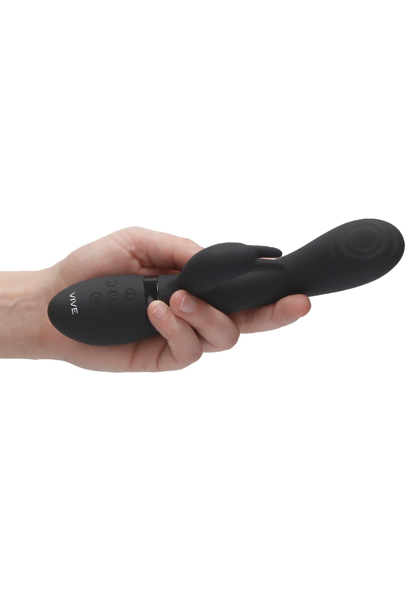 8-Wibrator - Pulse G-spot Rabbit - Black-8