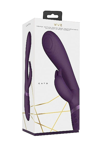 5-Wibrator króliczek z masażerem rotacją 21cm 10tryb-5