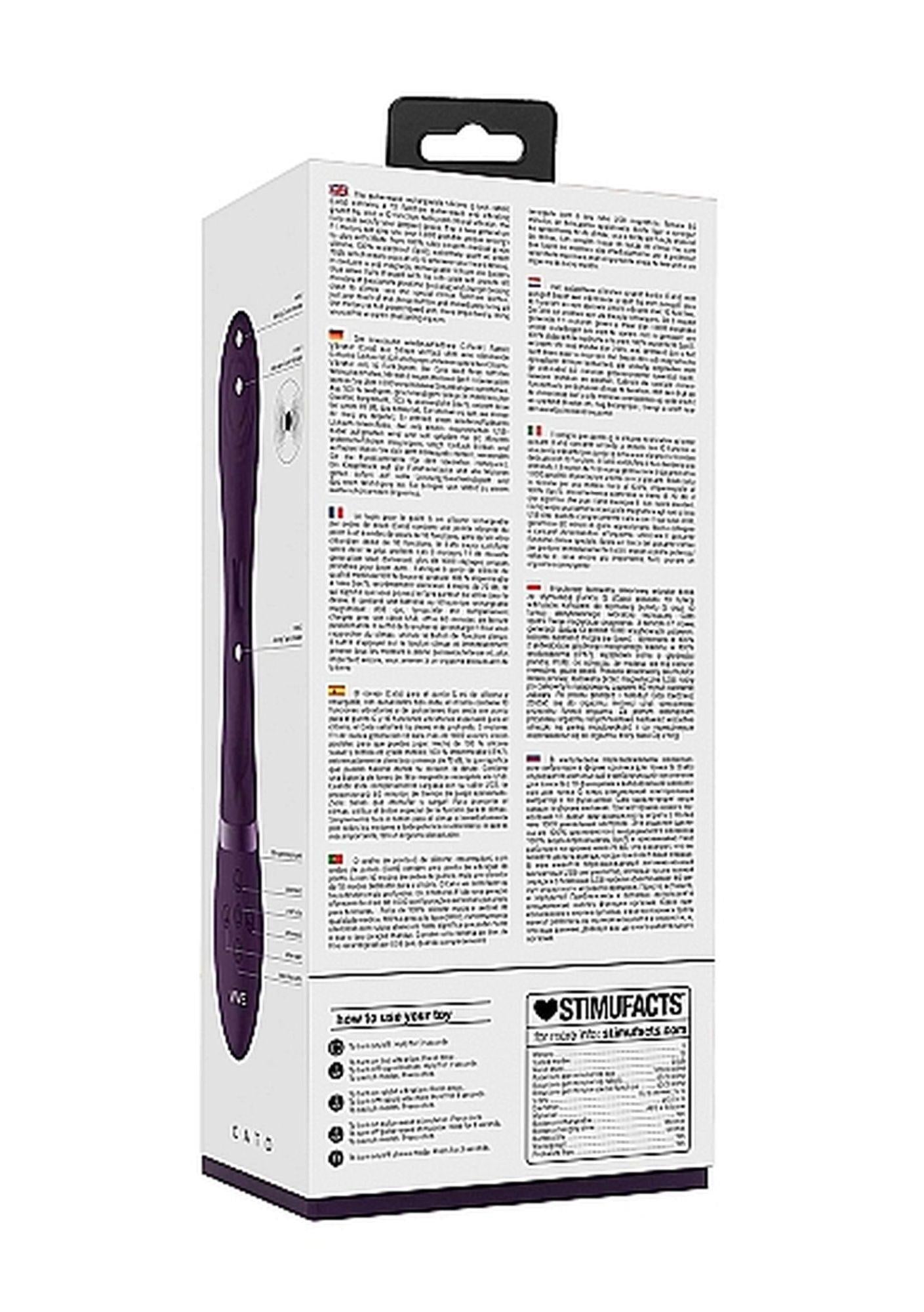 6-Wibrator króliczek z masażerem rotacją 21cm 10tryb-6