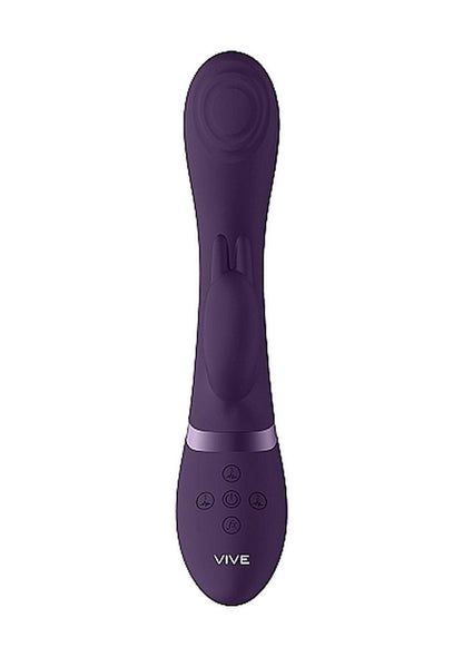 8-Wibrator króliczek z masażerem rotacją 21cm 10tryb-8