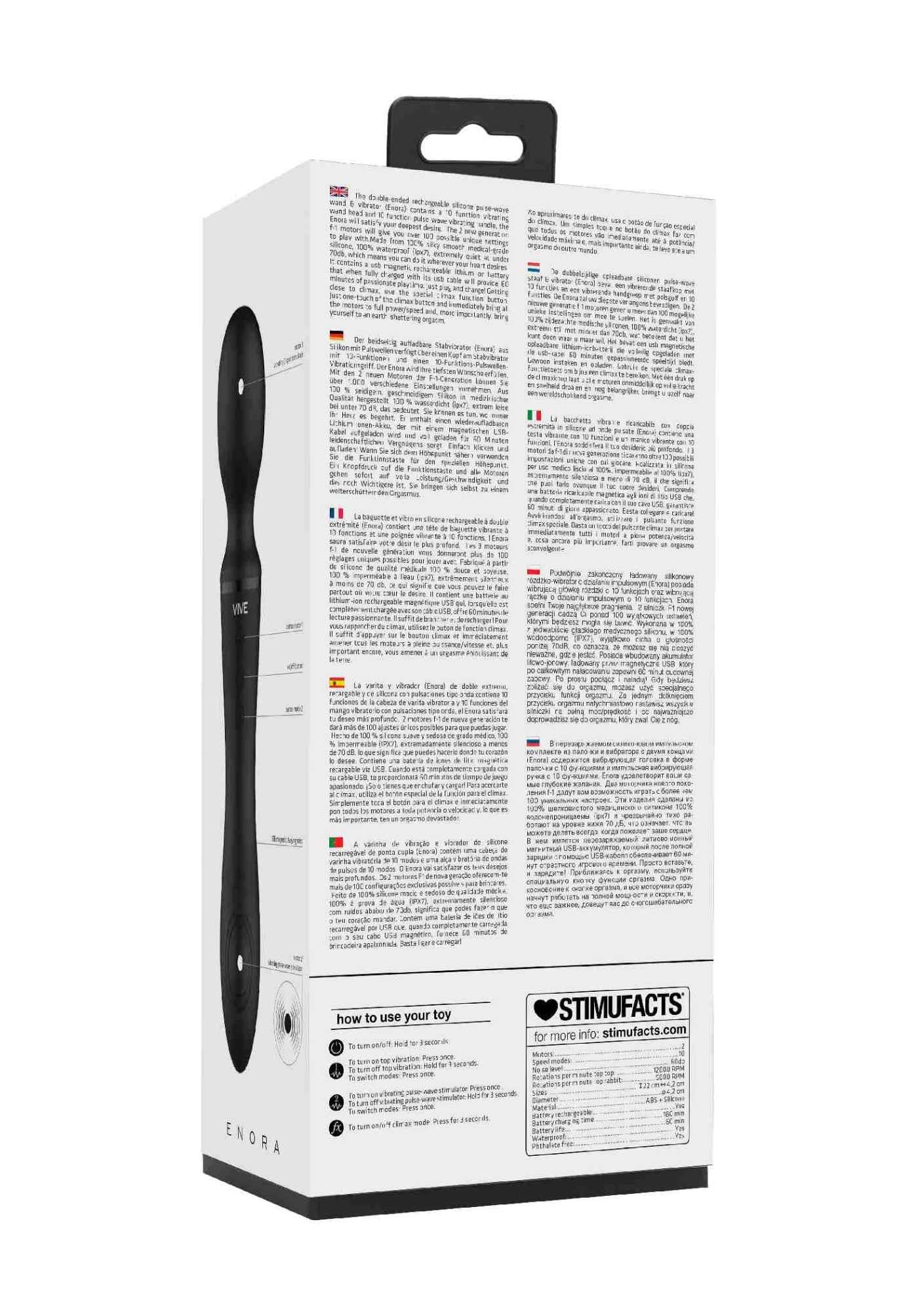 3-Wibrator Różdżka - Wand & Vibrator - Black-3
