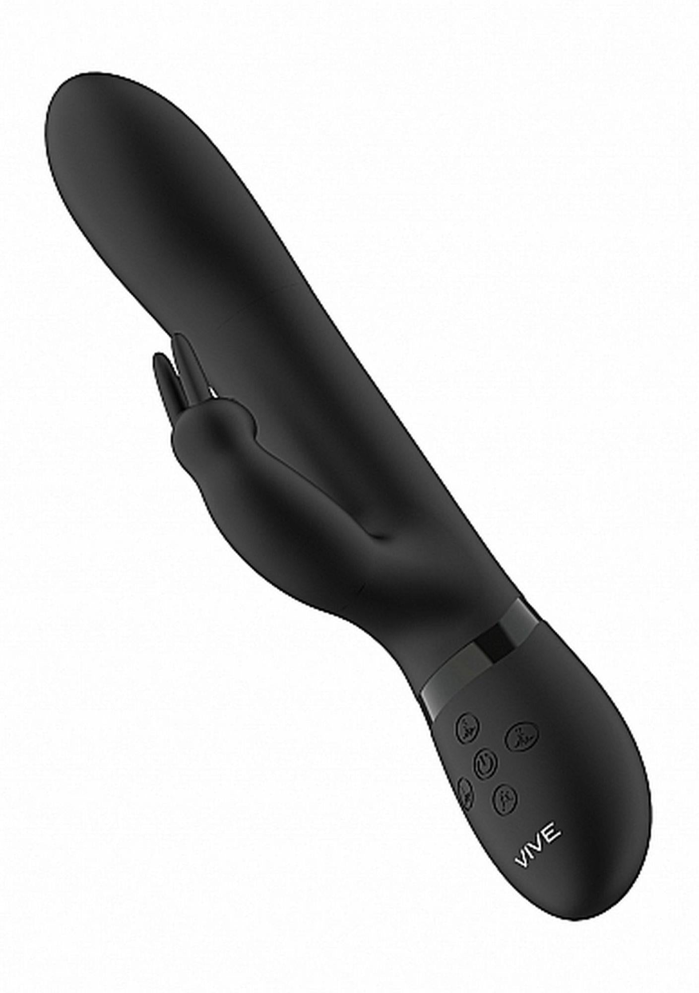 12-Amoris - Stimulating Beads Rabbit - Black-12